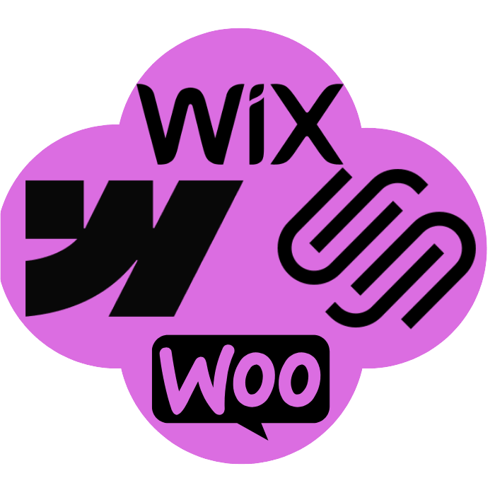 wix squarespacce webflow